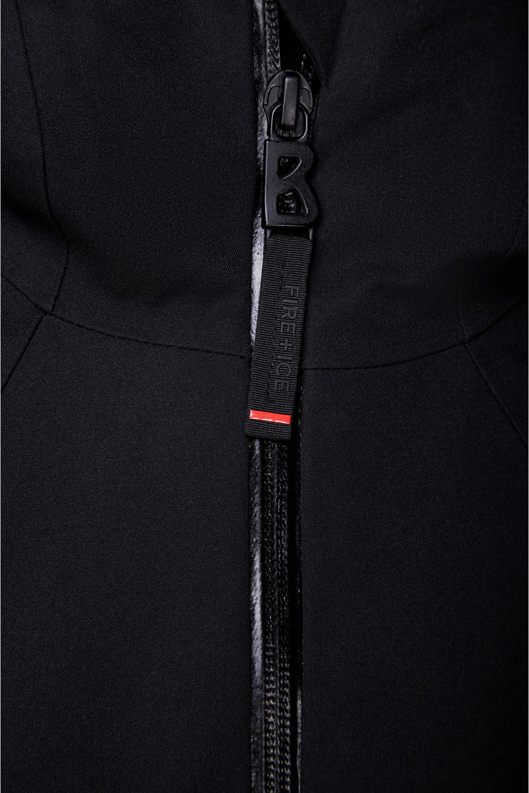 Женская черная лыжная куртка - 3
