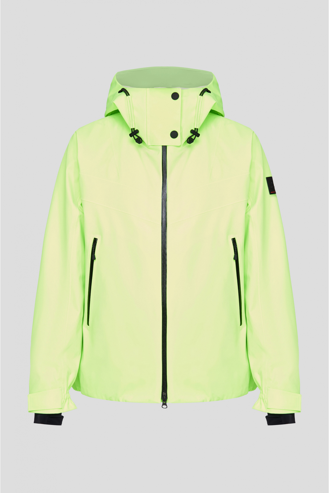 Женская салатовая лыжная куртка - 1