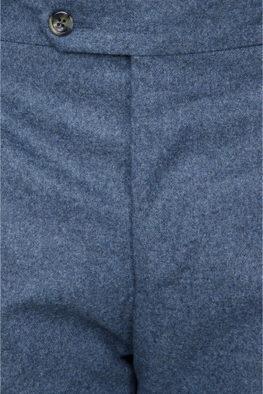 Чоловічі сині вовняні брюки - 4