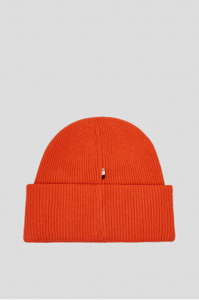 Мужская оранжевая шапка 1