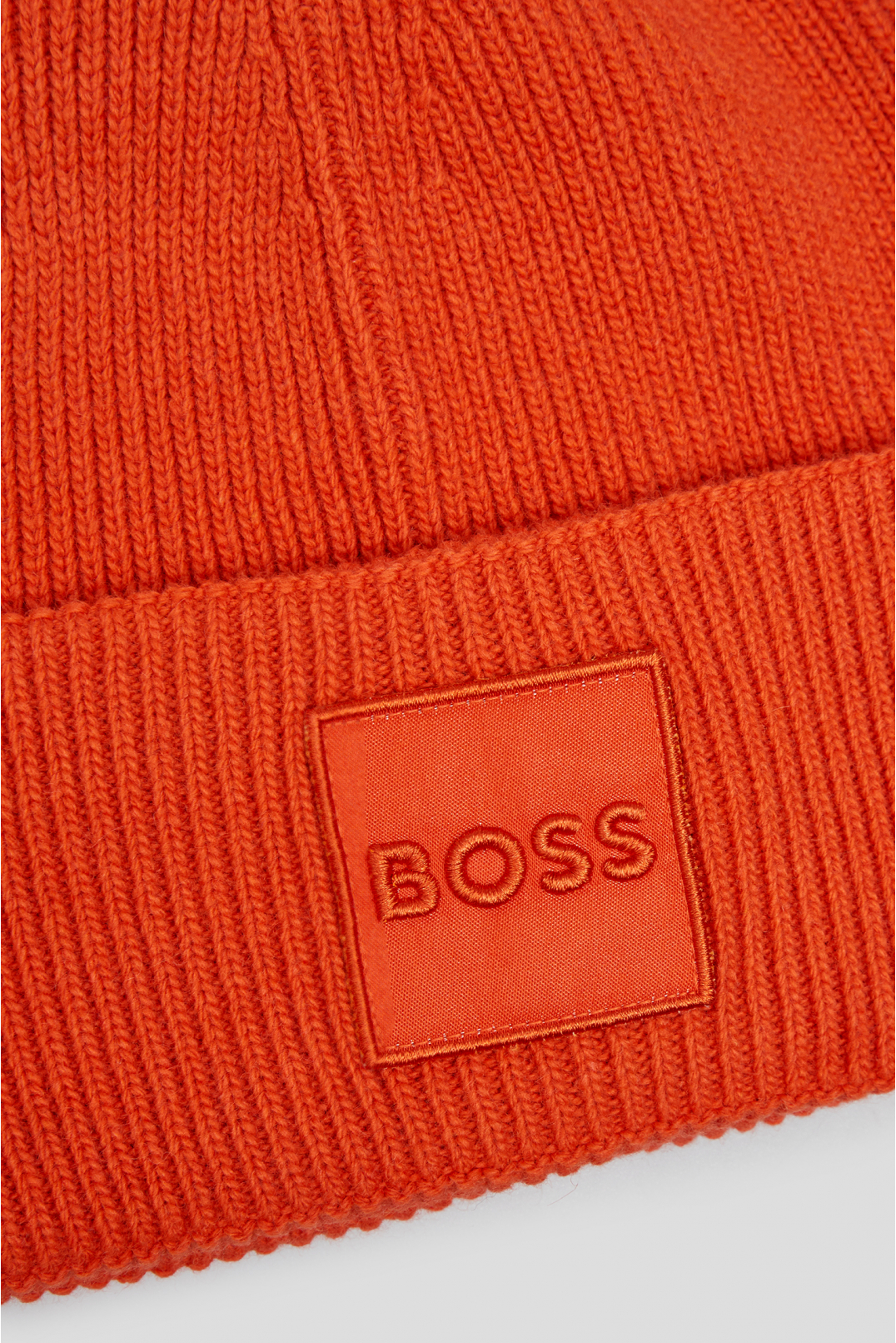 Мужская оранжевая шапка - 3