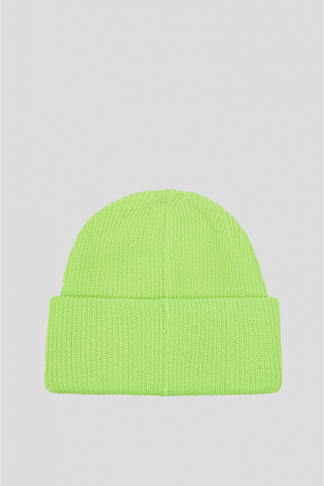 Мужская зеленая шерстяная шапка - 2