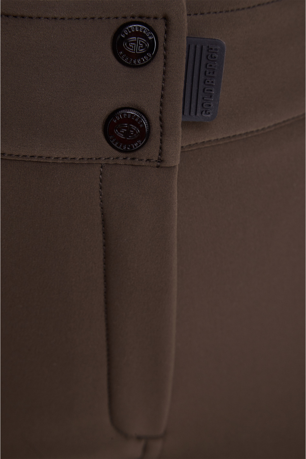 Жіночі коричневі лижні штани  - 3