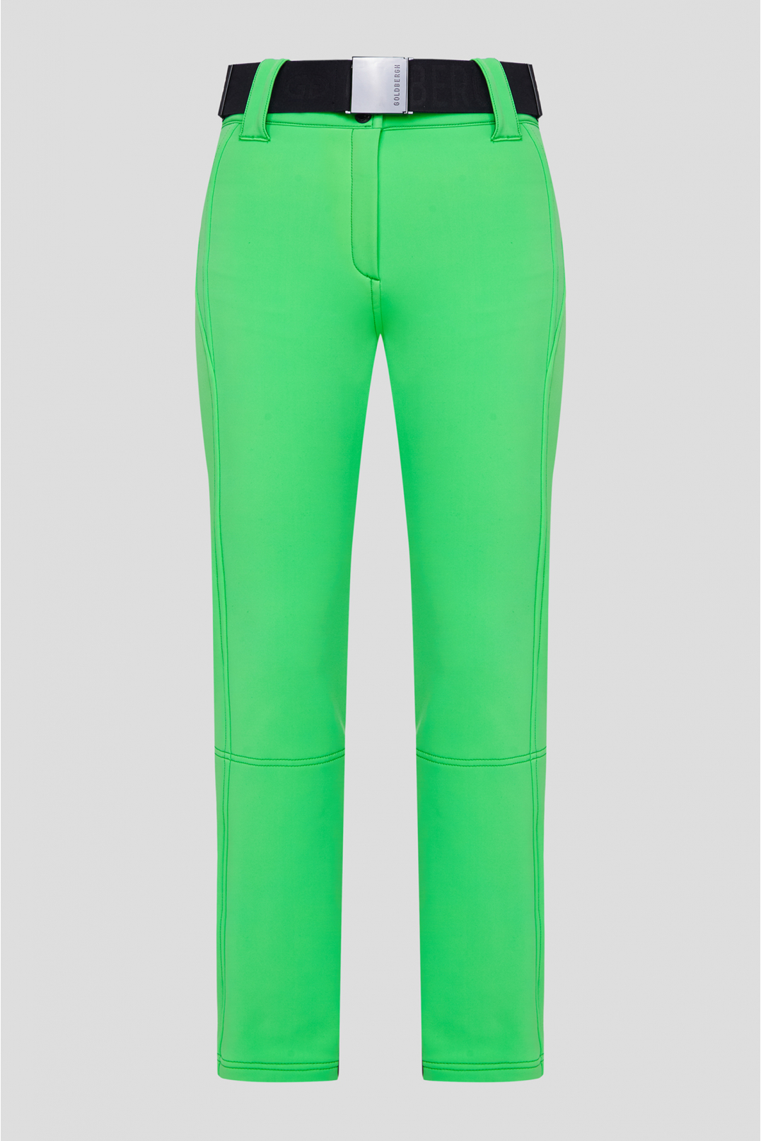 Женские зеленые лыжные брюки - 1