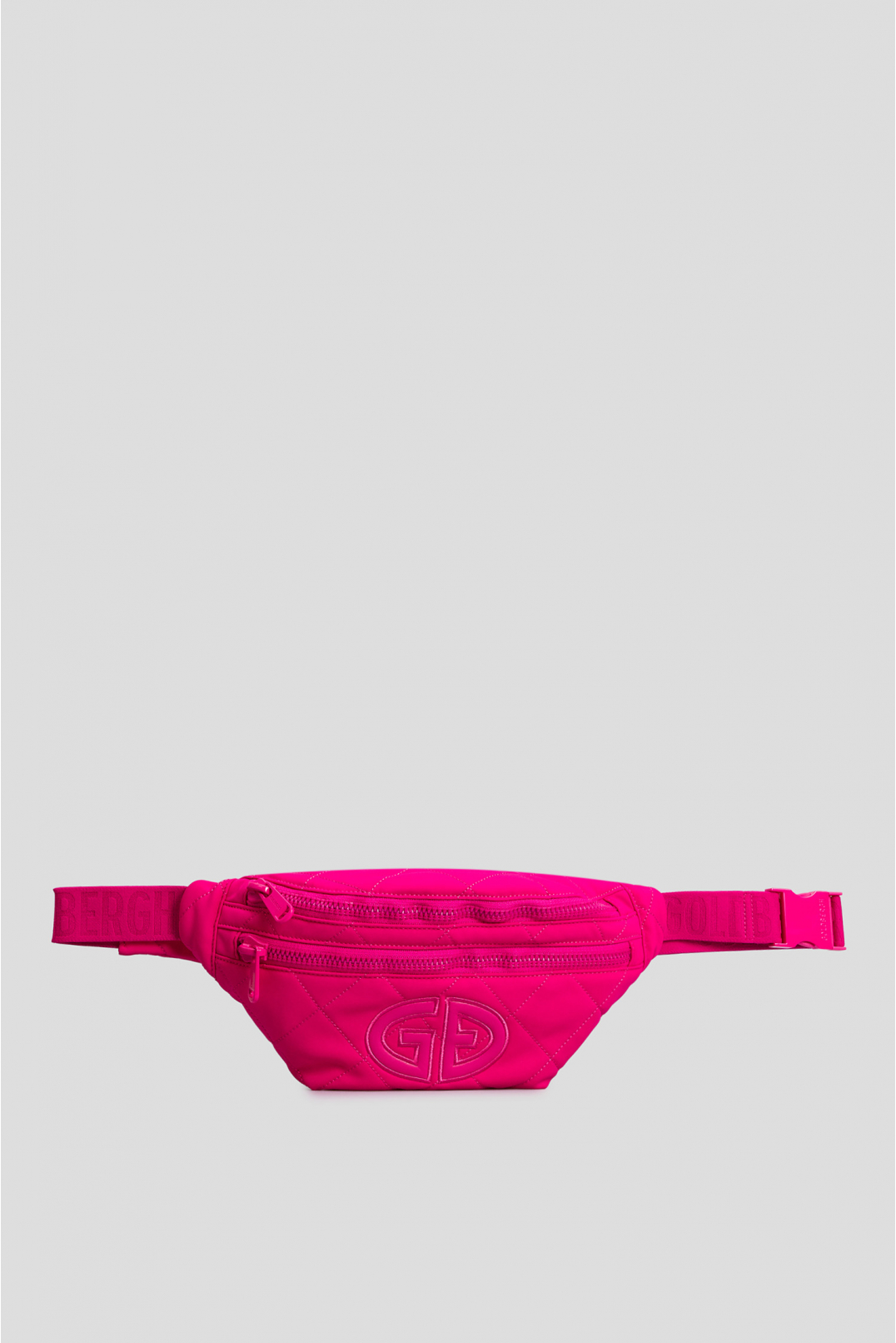 Женская розовая поясная сумка - 1