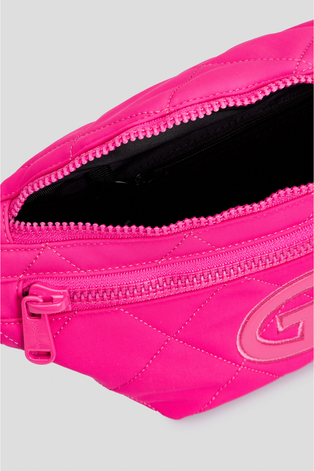 Женская розовая поясная сумка - 5