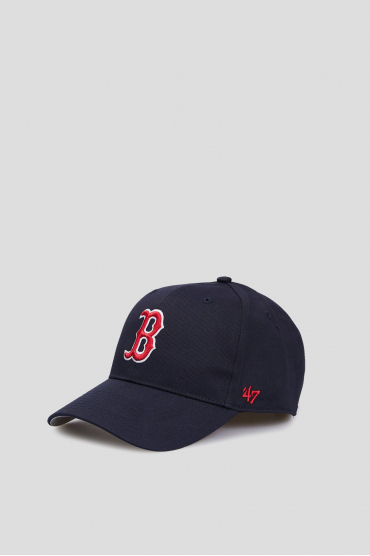 Темно-синяя кепка BOSTON RED SOX RAISED BASIC - 2