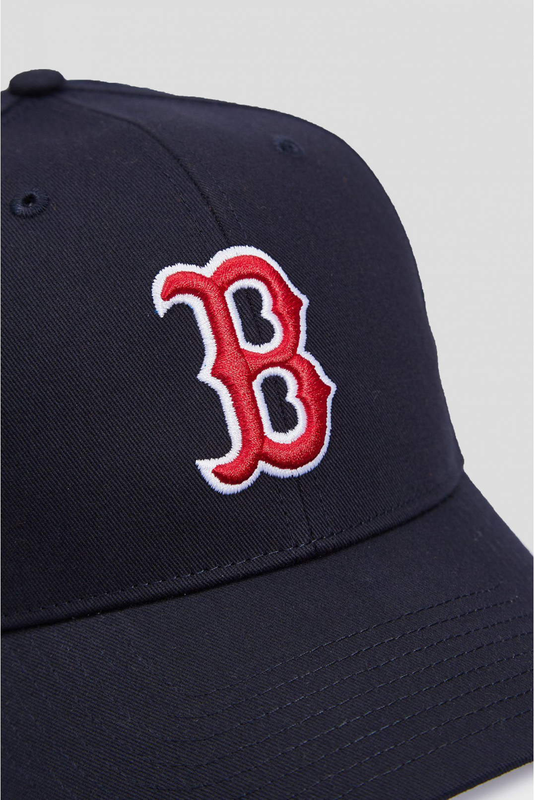Темно-синяя кепка BOSTON RED SOX RAISED BASIC - 4