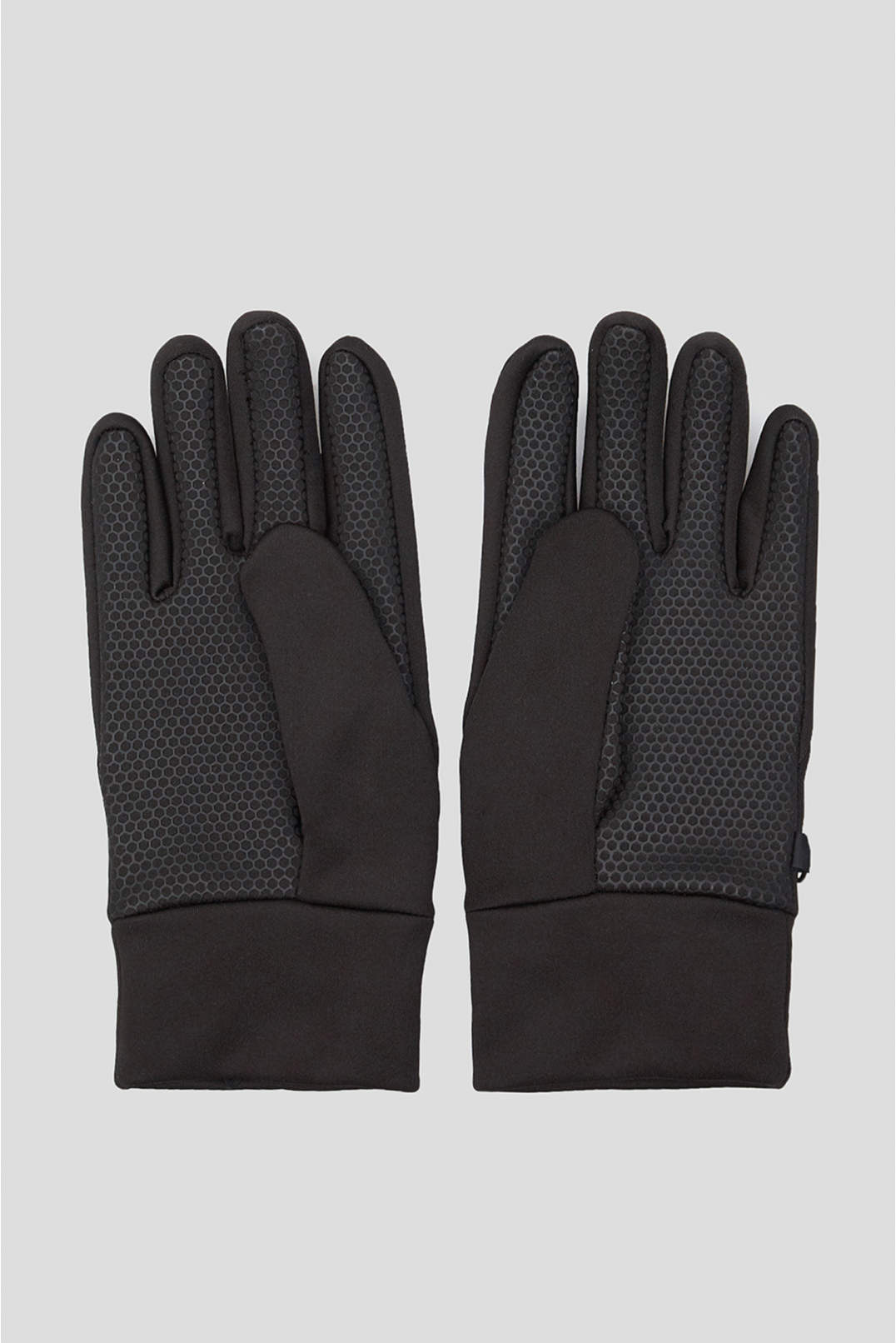 Мужские черные перчатки - 2