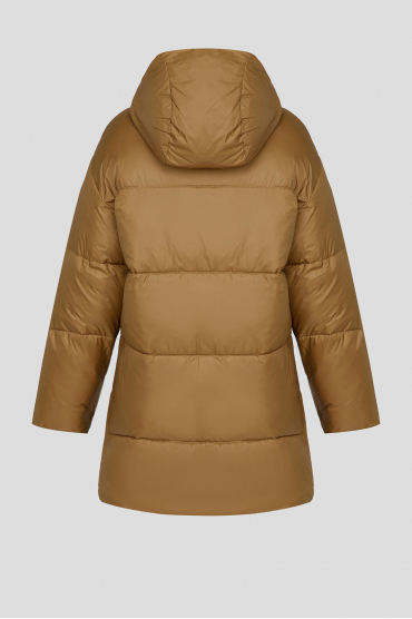 Жіноча коричнева куртка - 2