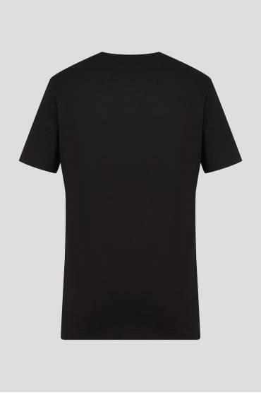 Мужская черная футболка - 2