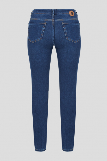 Женские темно-синие джинсы - 2