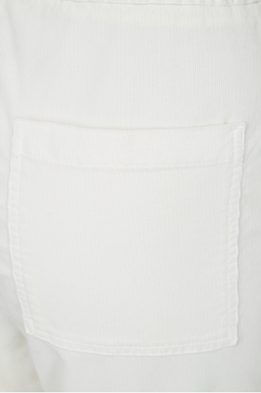 Женские белые вельветовые брюки - 3