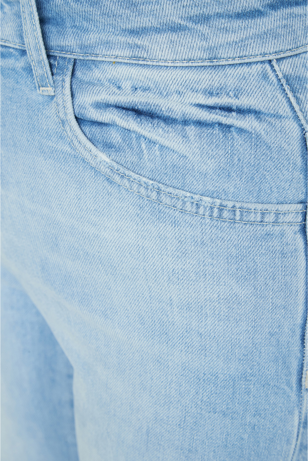 Женские голубые джинсы - 3