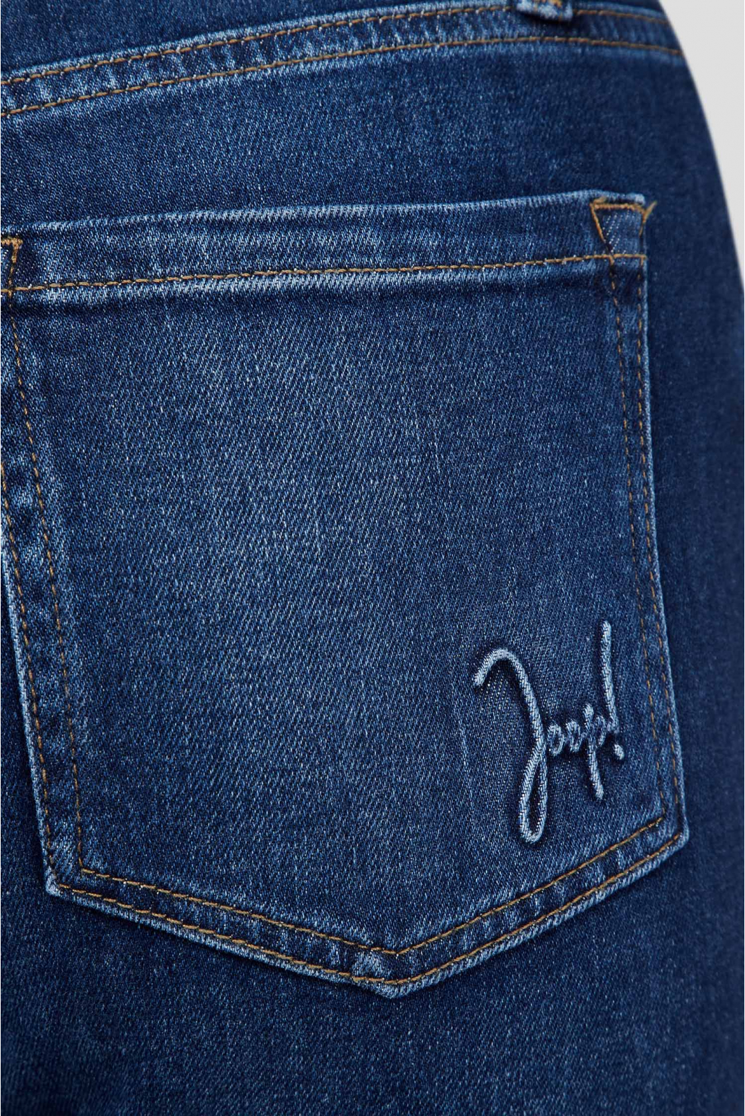 Женские темно-синие джинсы - 4