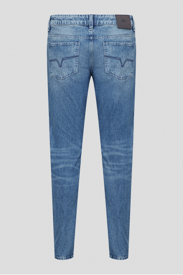 Мужские синие джинсы - 2