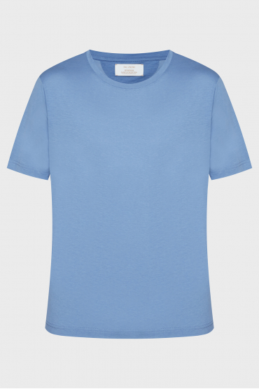 Мужская синяя футболка - 1
