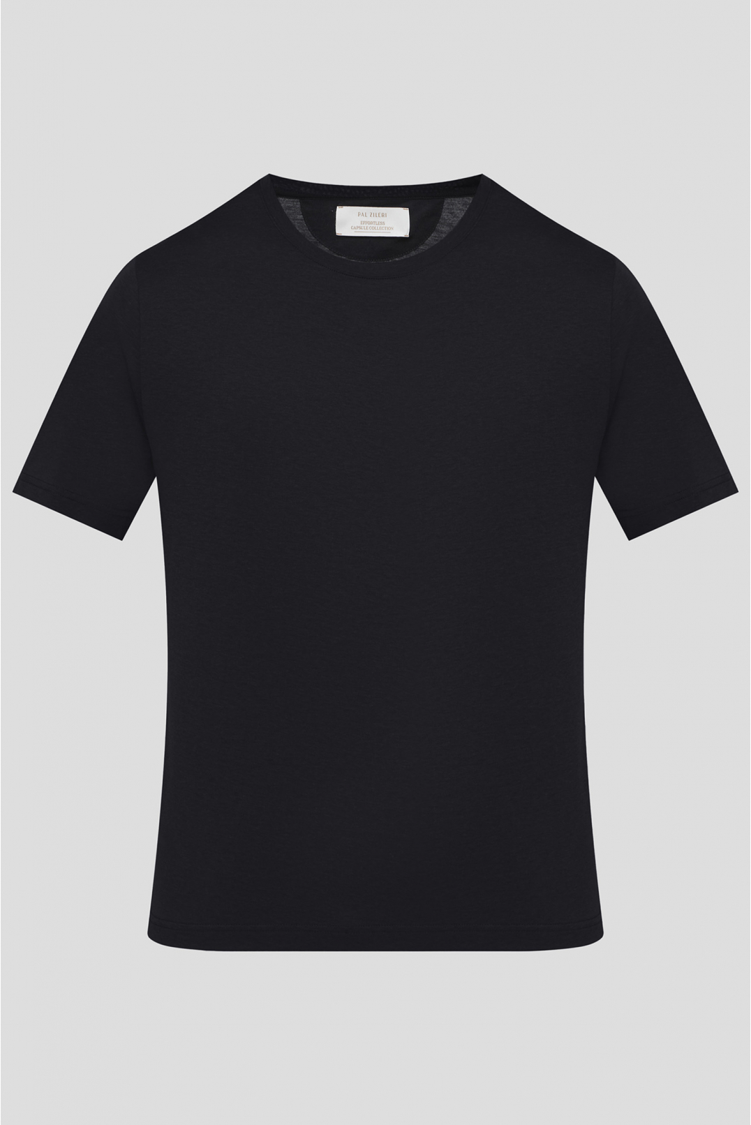 Чоловіча чорна футболка - 1