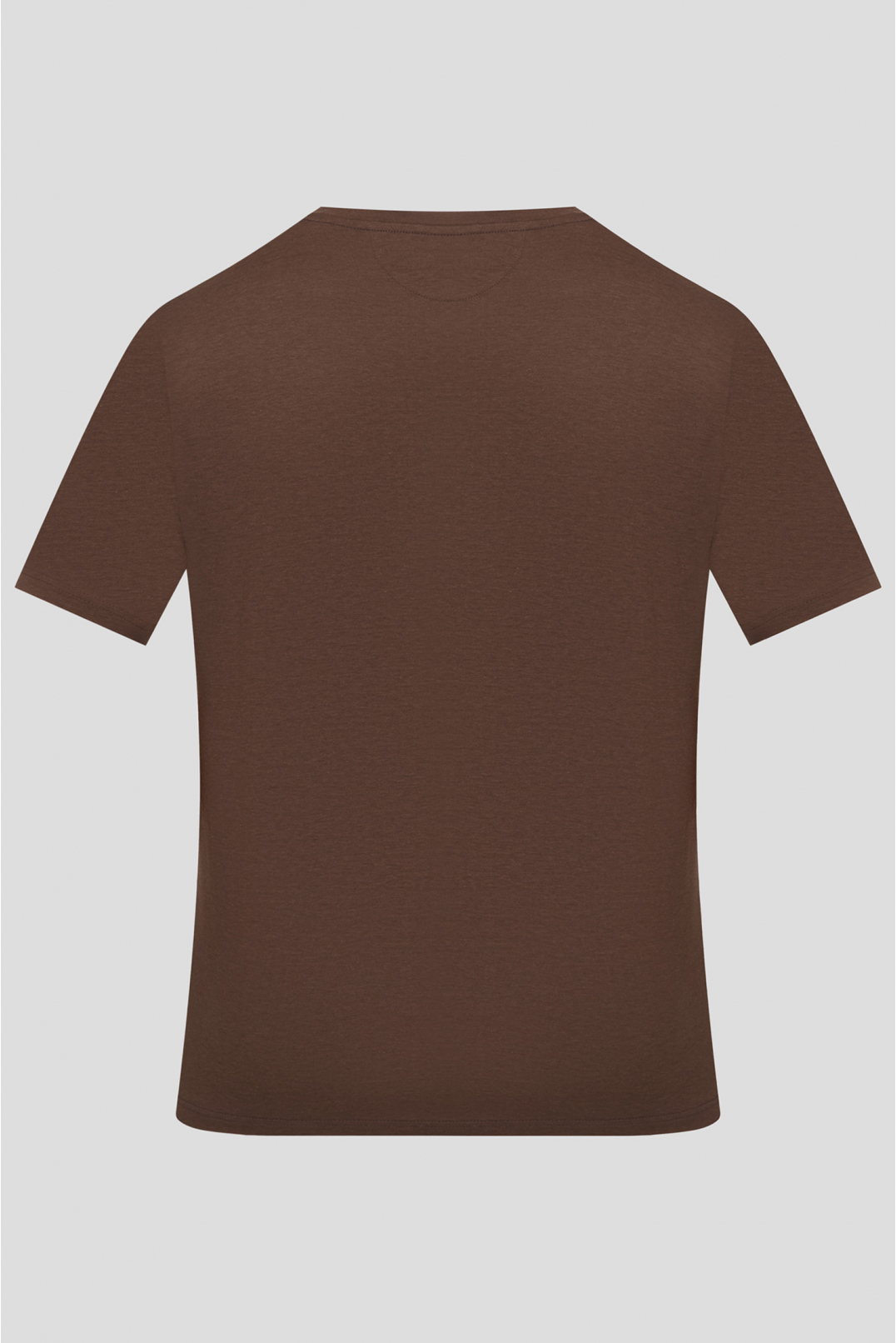 Чоловіча коричнева футболка - 2