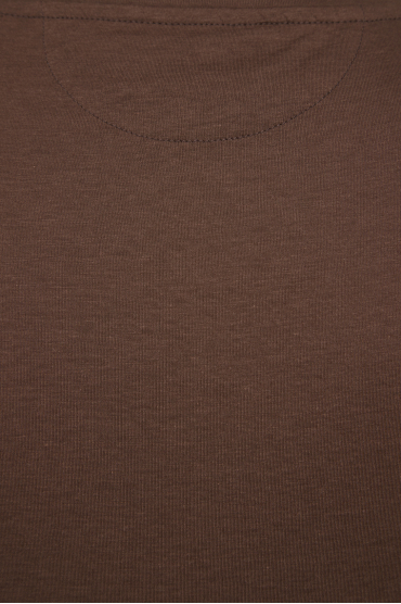 Мужская коричневая футболка - 4