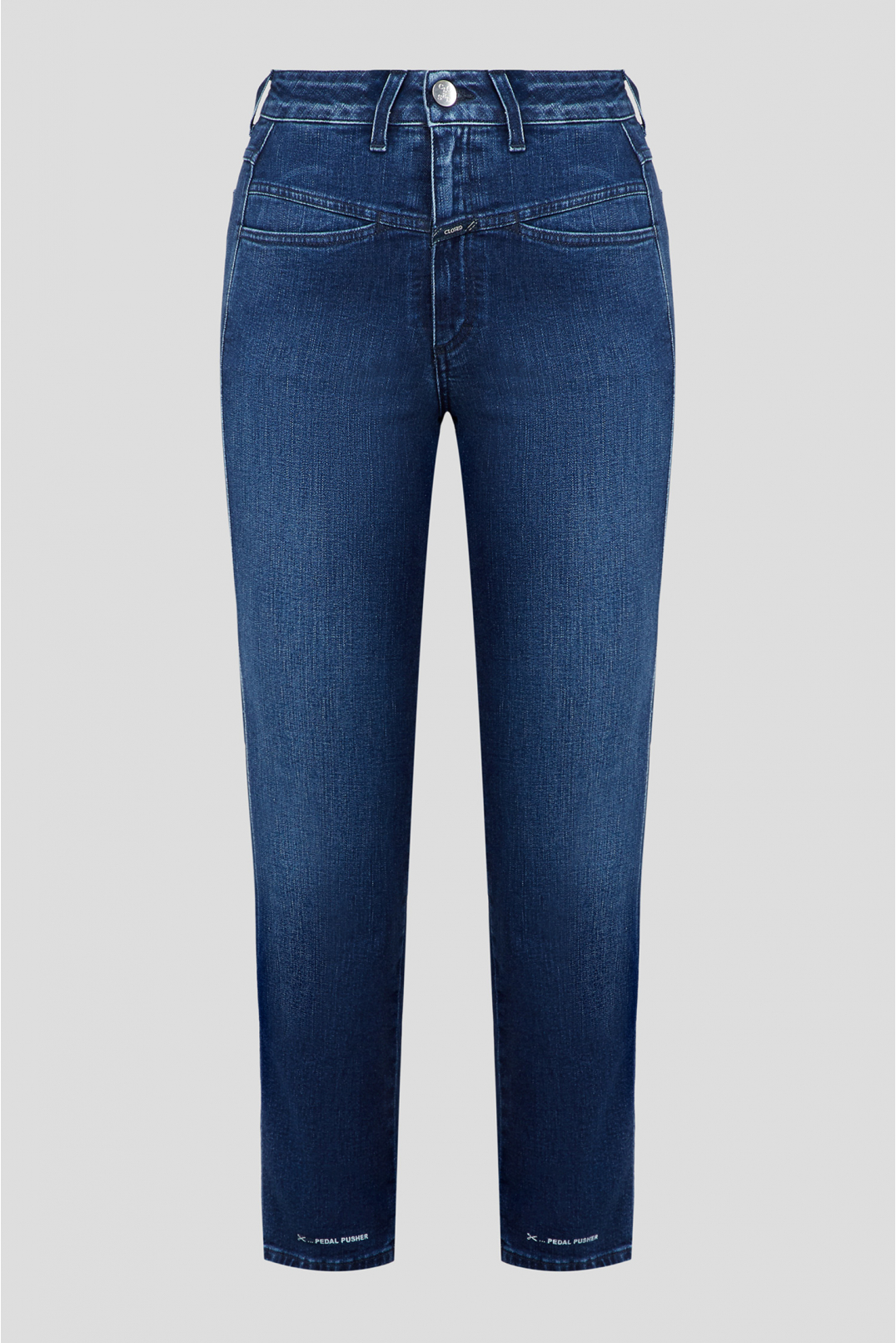 Жіночі темно-сині джинси - 1