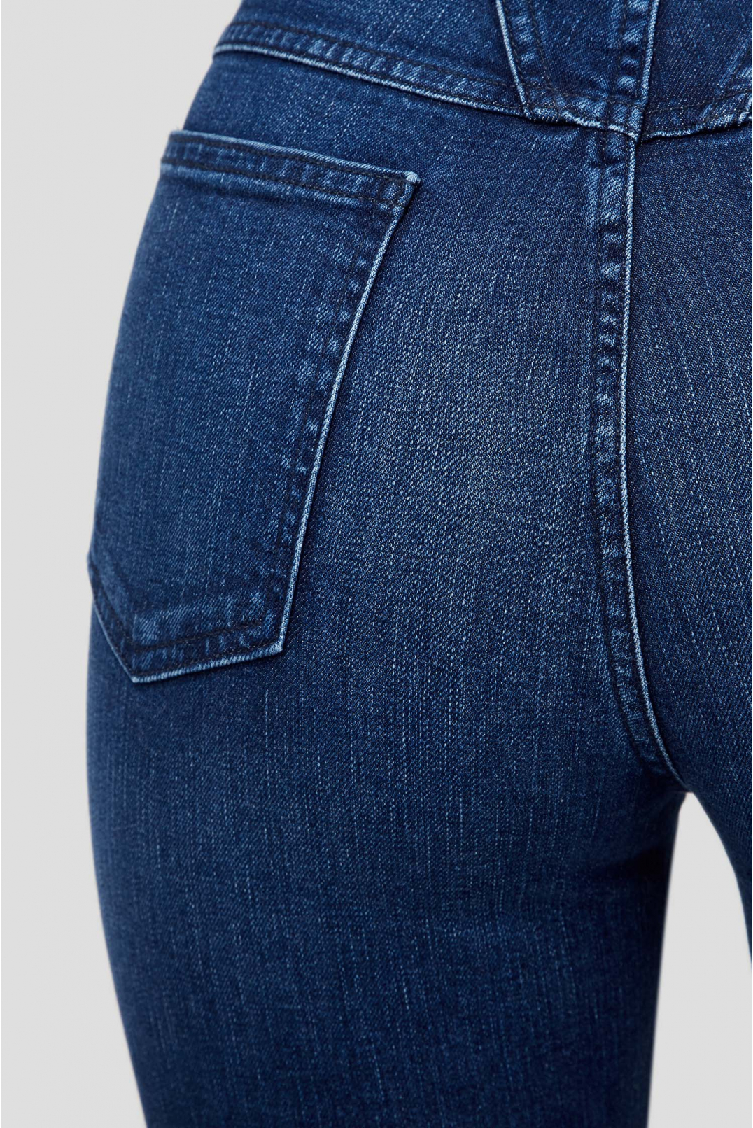 Женские темно-синие джинсы - 4