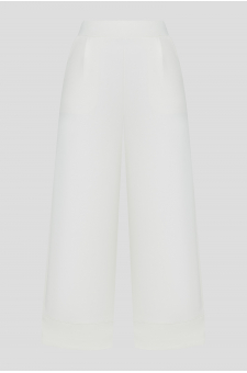 Жіночі білі спортивні штани