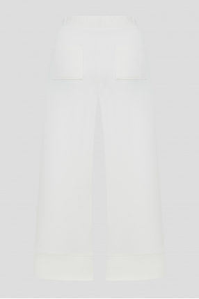 Женские белые спортивные брюки 1