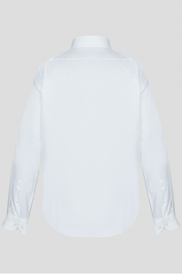 Мужская белая рубашка - 2