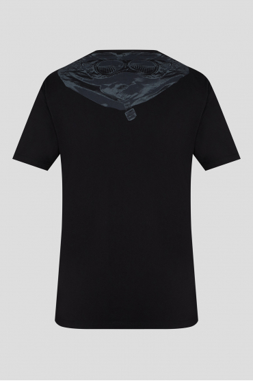 Мужская черная футболка - 2