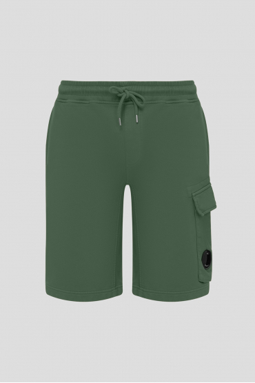 Мужские зеленые шорты - 1