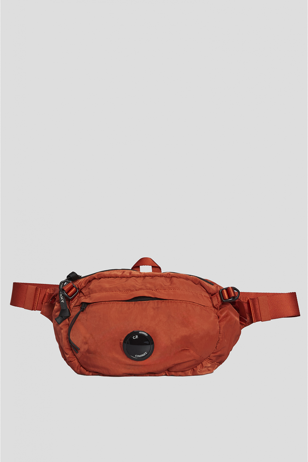 Мужская оранжевая поясная сумка - 1