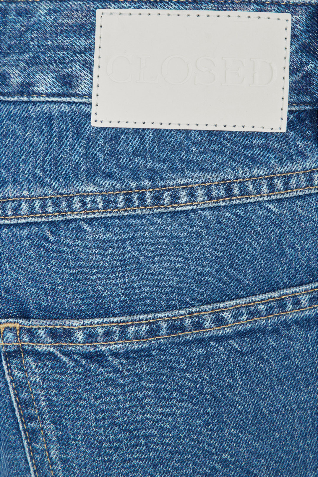 Мужские синие джинсы - 4