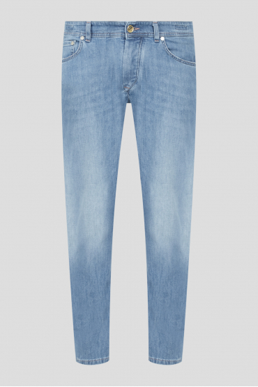 Мужские голубые джинсы - 1