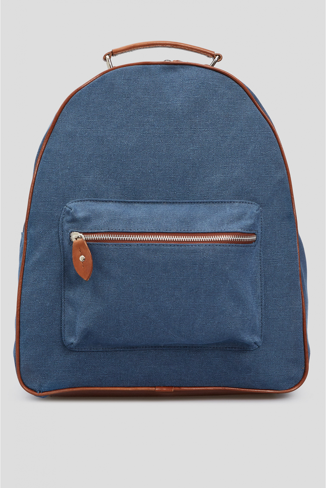 Мужской синий рюкзак - 1