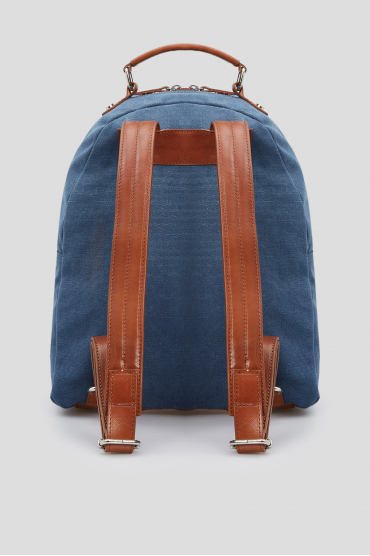 Мужской синий рюкзак - 3