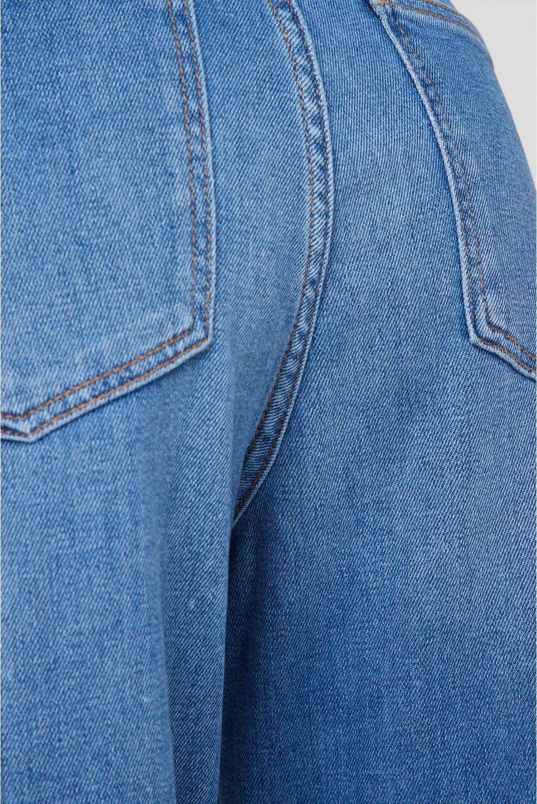 Женские синие джинсы - 4