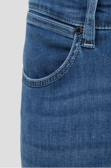 Мужские синие джинсы - 3