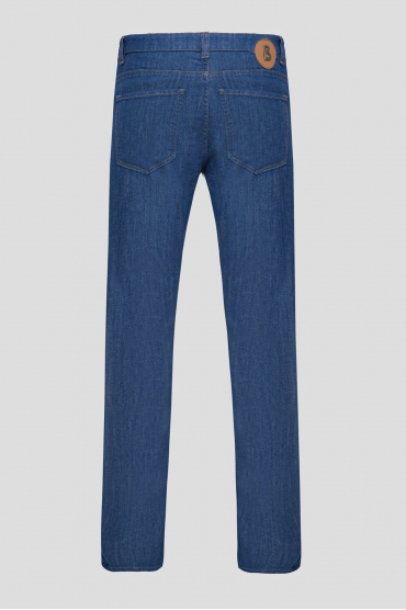 Мужские синие джинсы - 2
