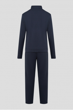 Мужской темно-синий спортивный костюм (кофта, брюки) 1