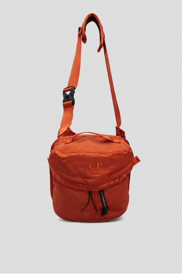 Мужская оранжевая сумка - 5