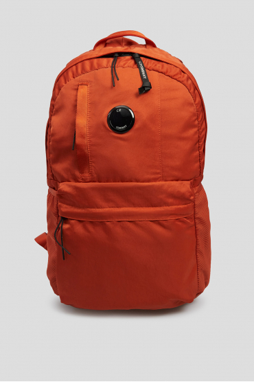 Мужской оранжевый рюкзак - 1