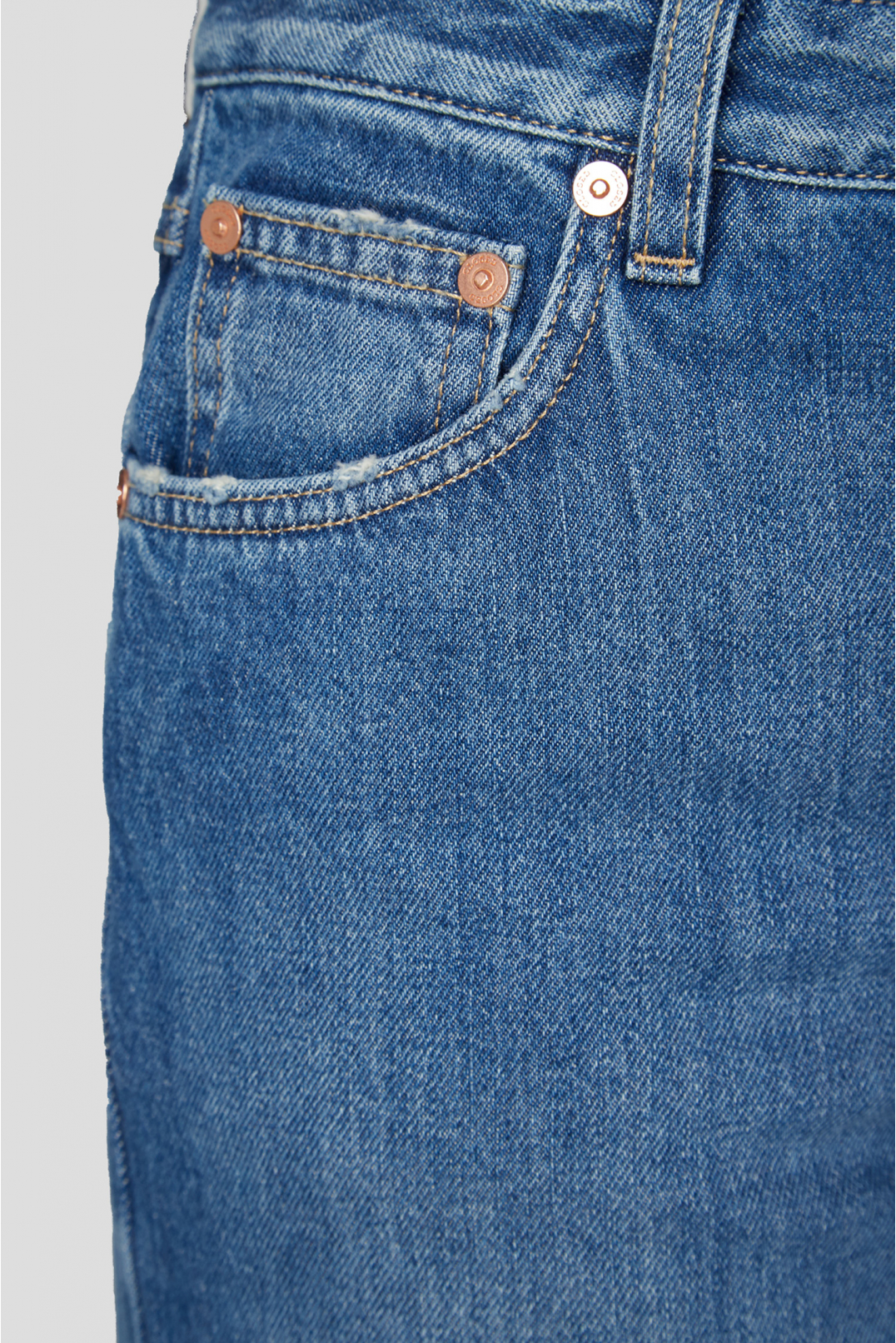 Женские синие джинсы - 3