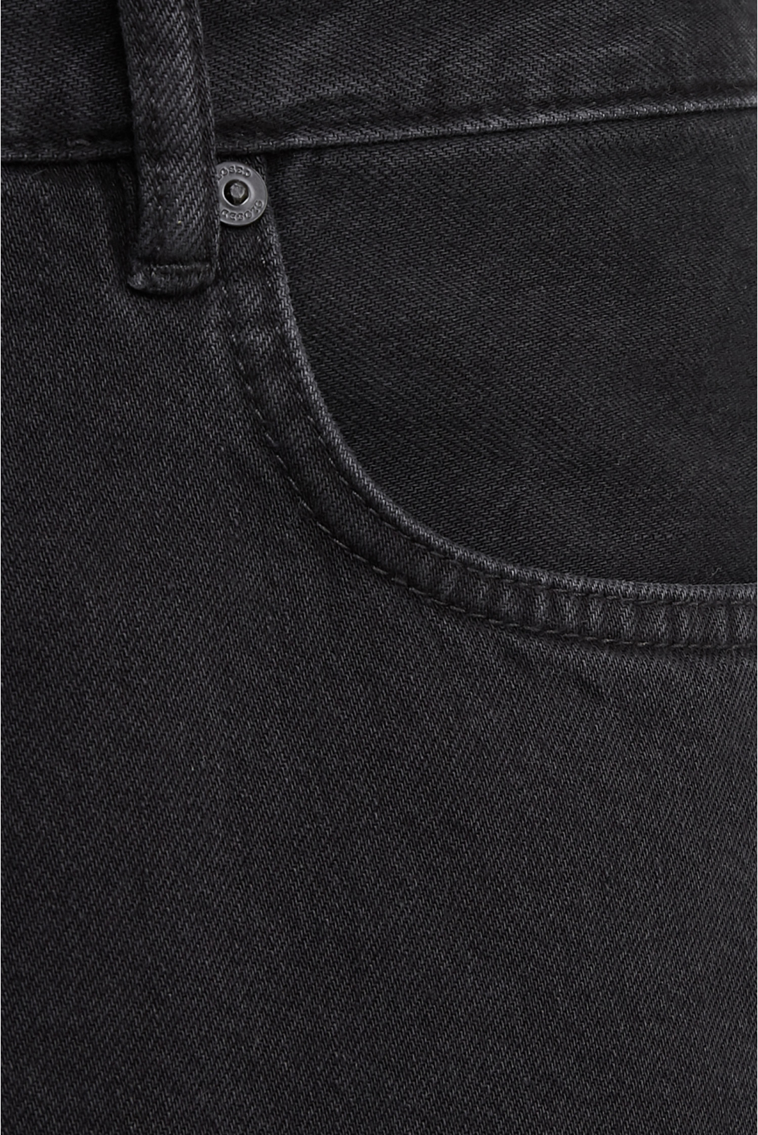 Чоловічі чорні джинсові шорти  - 3