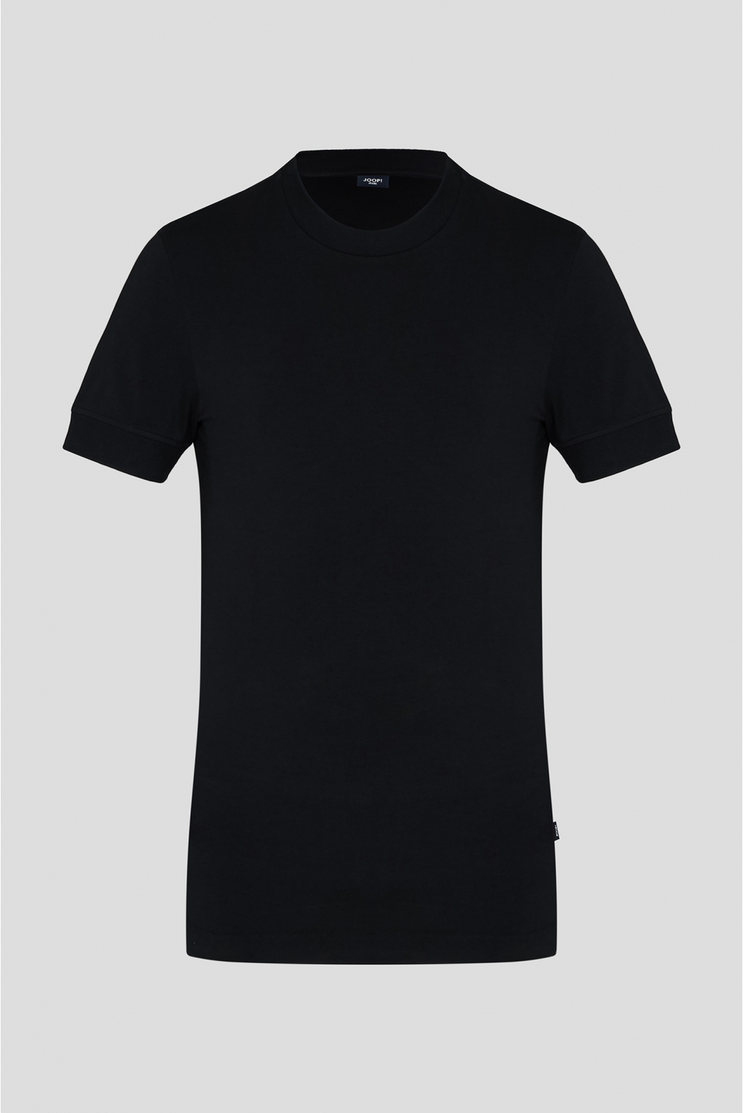 Чоловіча чорна футболка - 1