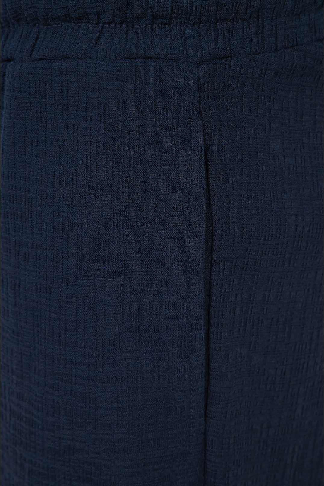 Чоловічий темно-синій костюм (сорочка, шорти) - 4