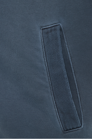 Мужской синий спортивный костюм (кофта, брюки) - 4