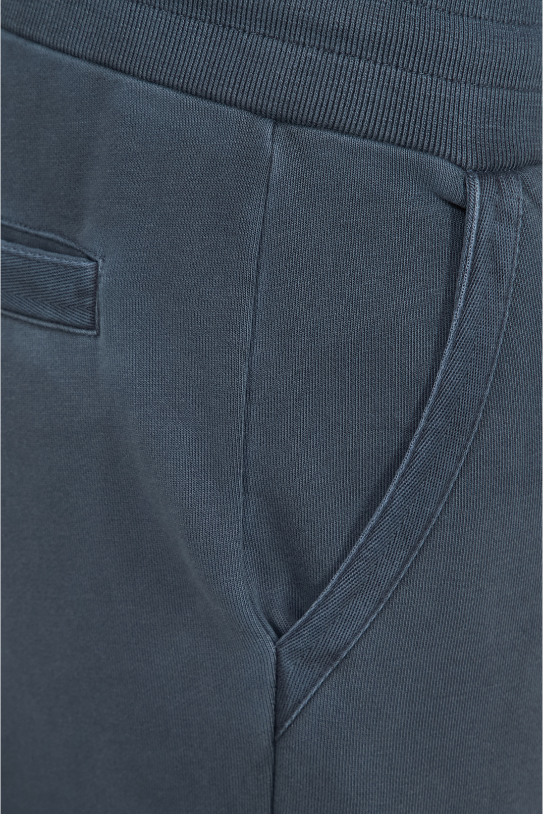 Мужской синий спортивный костюм (кофта, брюки) - 3