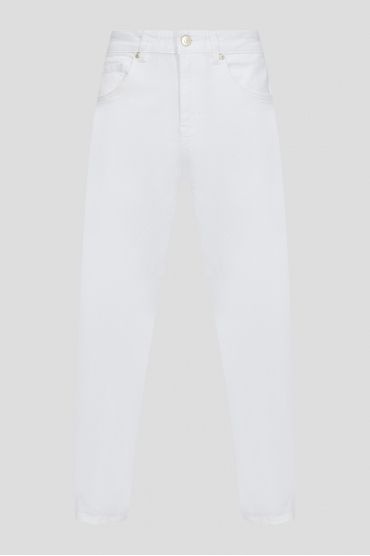 Женские белые джинсы - 1