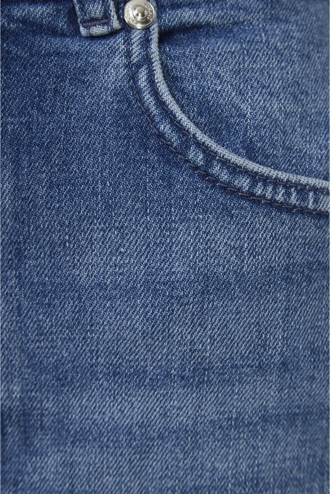 Жіноча синя джинсова спідниця - 3